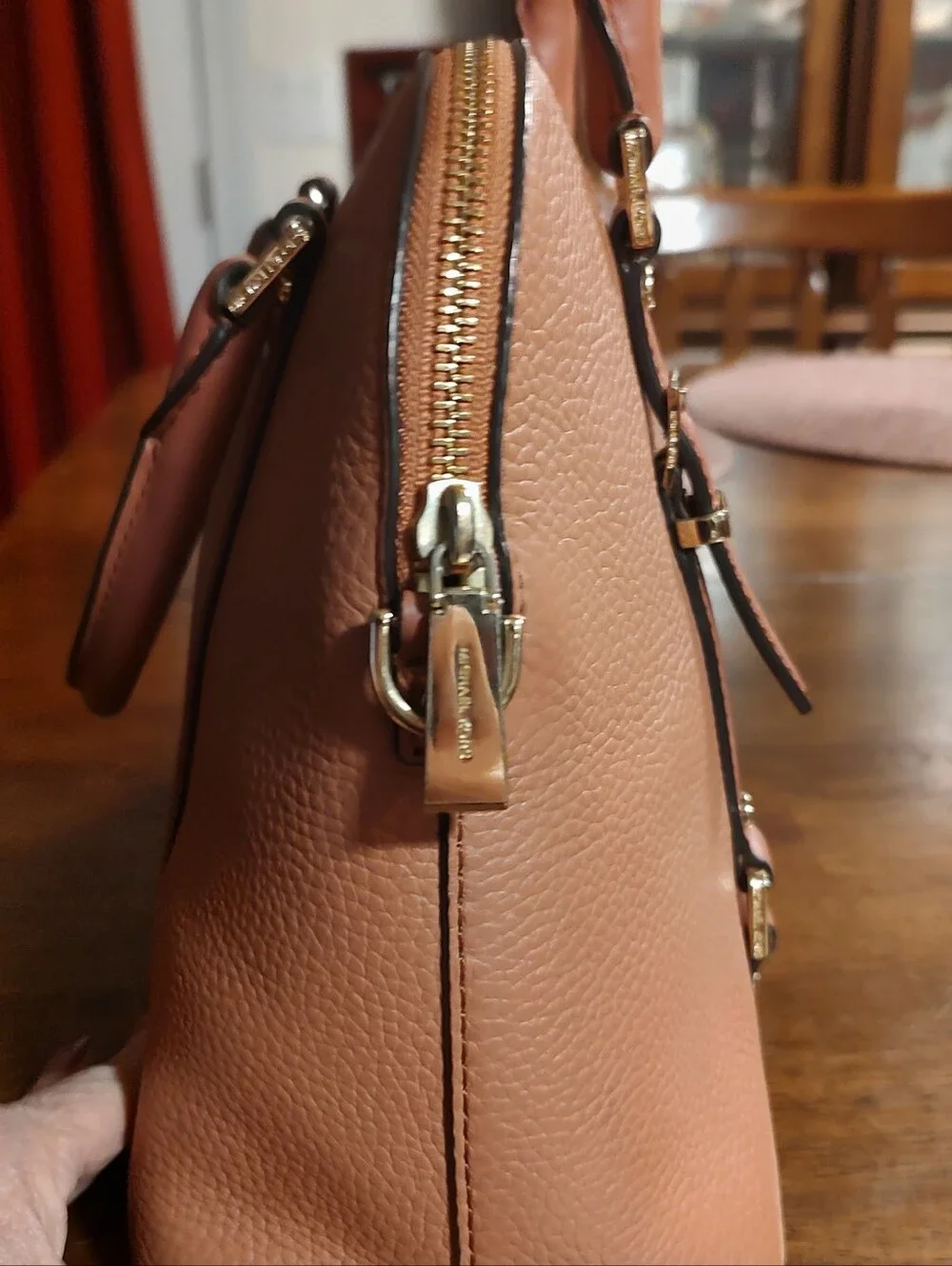 Michael Kors structured satchel